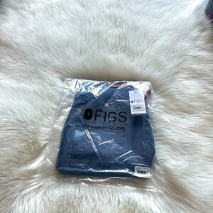 Figs New Heather Denim Zamora Jogger. Small Petite.